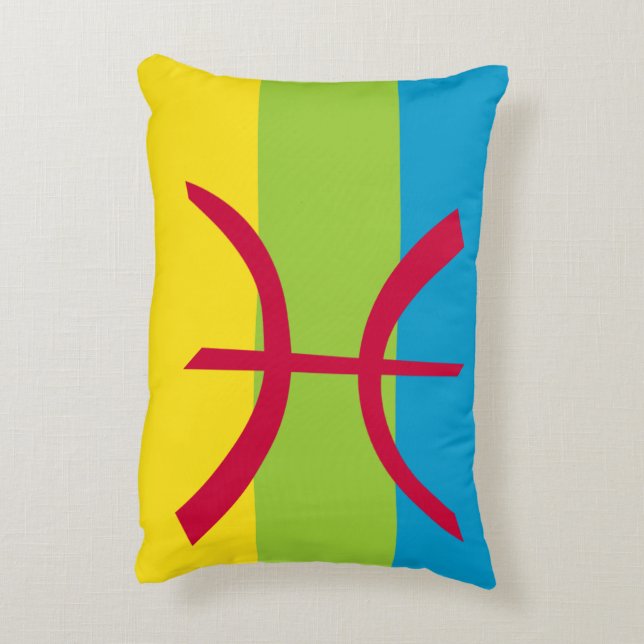 Amazigh - Berber accent Pillow Prydnadskudde (Baksidan(Vertikal))