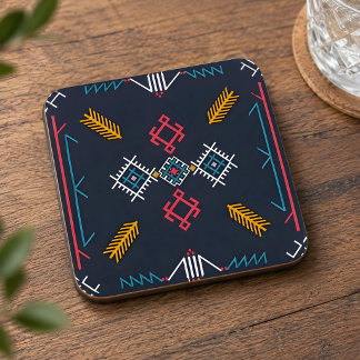 amazigh-coaster underlägg papper kvadrat