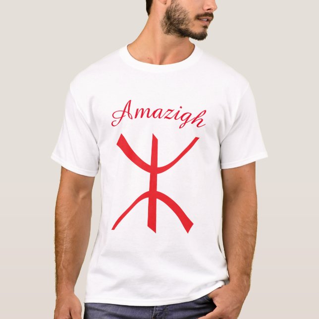 Amazigh design T-Shirt for men  (Framsida)