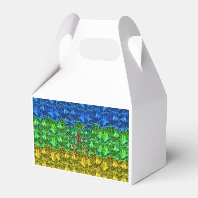 Amazigh Favor Box Presentaskar (Framsidan Sidan)