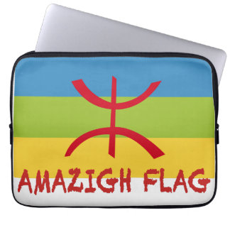 Amazigh flagga - berber flagga-Drapeau Amazigh Laptop Fodral