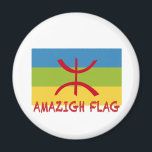 Amazigh flagga - berber flagga-Drapeau Amazigh Magnet<br><div class="desc">Drapeau amazigh . Montrez la fierté de votre héritage amazigh avec chemise amazighe. Aimez vos racines amazighes et d'où vous venez. Le drapeau berbère est composé d'une bande bleue, verte et jaune, REPRESésentant respect la mer, la nature et le désert. En son center, le yaz (ⵣ) tifinagh symboliserar "l'homme libre",...</div>