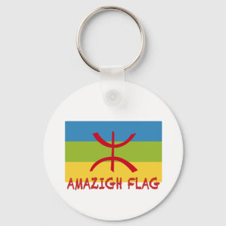 Amazigh flagga - berber flagga-Drapeau Amazigh Nyckelring
