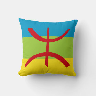 Amazigh Flagga Gift Berber Flagga Kabyles Kudde