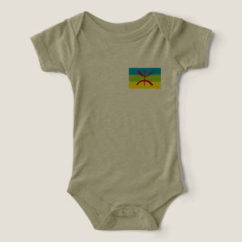 Amazigh Flagga Gift Berber Flagga Kabyles T Shirt
