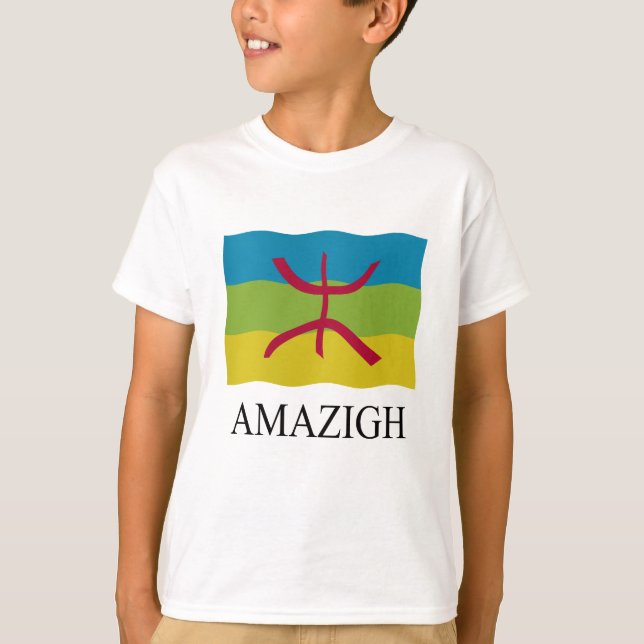 Amazigh Flagga Tee (Framsida)