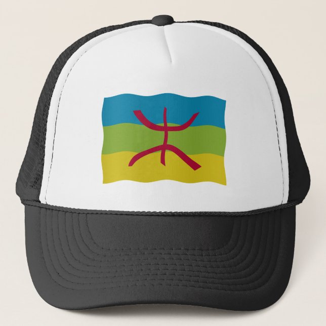 Amazigh Flagga Truckerkeps (Framsida)