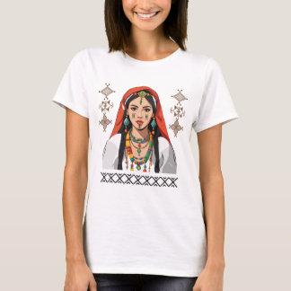 Amazigh Kabyle Berber Tattoo-symboler tifinagh art T Shirt