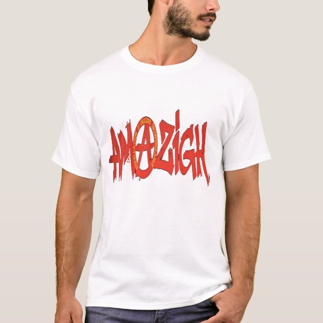 Amazigh Kateb Protesta Tee (Framsida)