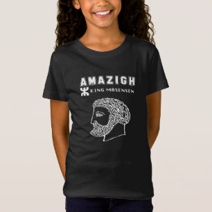 amazigh kung Massinissa Kabyle algerie Marocko T Shirt