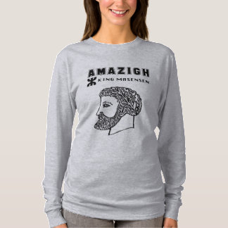amazigh kung Massinissa Kabyle algerie Marocko T Shirt