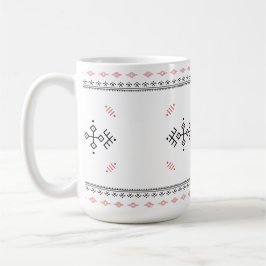 Amazigh-mönster Berberkonst Kaffemugg