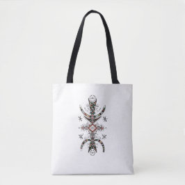 Amazigh Tifinagh-symbol konst – berbisk sweatshirt Tygkasse