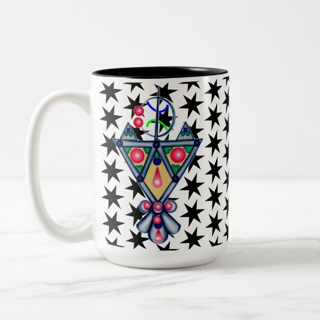 Amazigh Två-Tonad Mugg (Vänster)