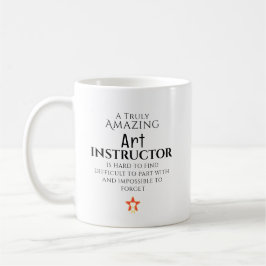 Amazing Art Instructor Hard To Find Personalized Kaffemugg