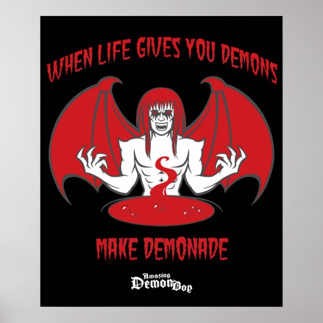 Amazing Demon Boy Demonade Poster (Framsidan)