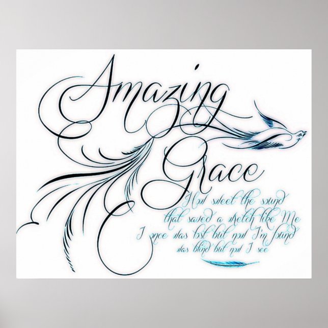 Amazing Grace Affisch (Framsidan)