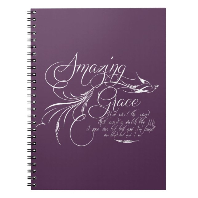 Amazing Grace   Anteckningsbok (Framsidan)