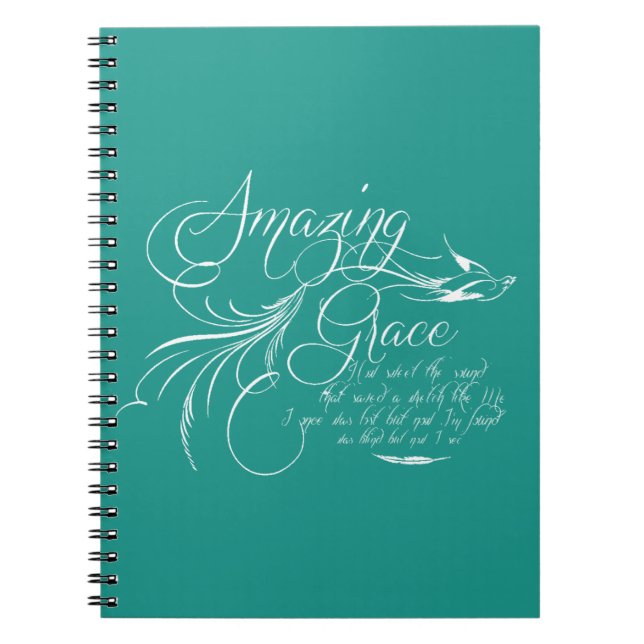 Amazing Grace   Anteckningsbok (Framsidan)