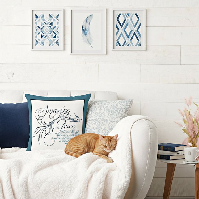 Amazing Grace Kastkudde Kudde (Skapare uppladdad)