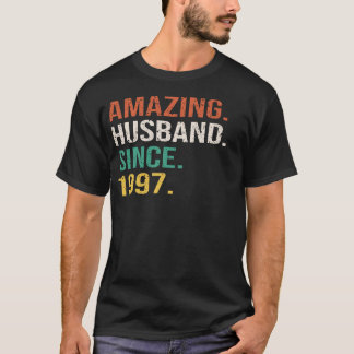 Amazing Husband Since 1997 T Shirt