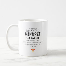 Amazing Mindset Coach Hard To Find Personalized Kaffemugg