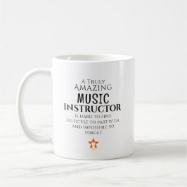 Amazing Music Instructor Hard To Find Personalized Kaffemugg