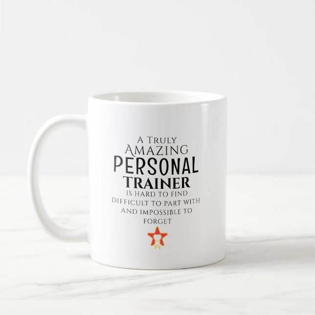 Amazing Personal Trainer Hard To Find Custom  Kaffemugg (Vänster)