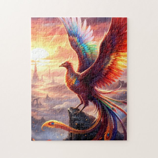 Amazing Phoenix at Sunrise Pussel (Vertikal)