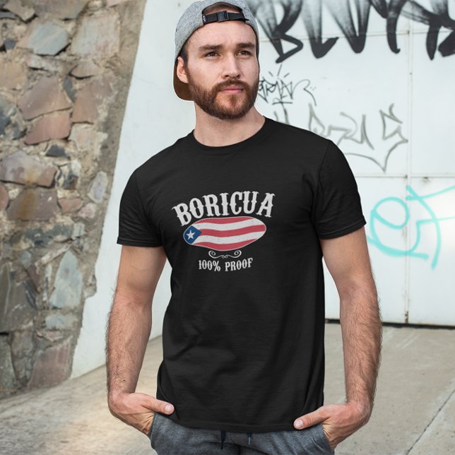 Amazing Puerto Rico Logo Shirt T Shirt (rustic boricua puerto rico logo t shirt)
