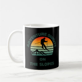 amazing skiing mug kaffemugg