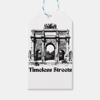Amazing Timeless streets  Presentetikett