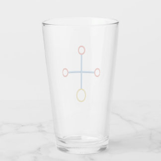 amazingCROSS als Trinkglas Glaskopp