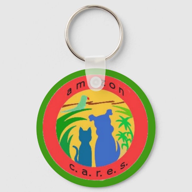 Amazon Cares Keychain Nyckelring (Framsida)