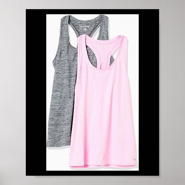 Amazon Essentials Dam Aktiv Snabbtorkande Tech Str Poster (Framsidan)