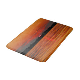 Amazon River Sunset Bathroom Mat Badrumsmatta