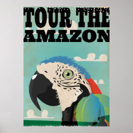 Amazon vintage resor poster