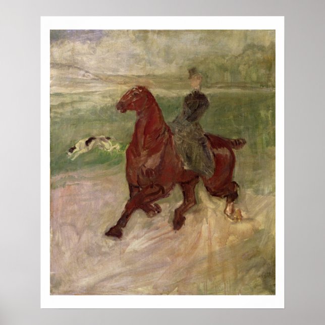 Amazonas, 1882 (olja på canvas) poster (Framsidan)