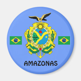 Amazonas, Brasilien State Magnet Imå das Amazonas