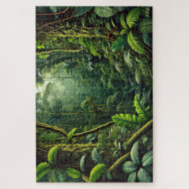 "Amazonas hjärta" - Jigszawa Puzzle Pussel