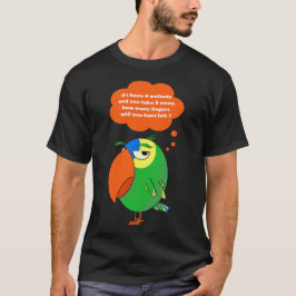 Amazonas papegoja för din finger! T-Shirt