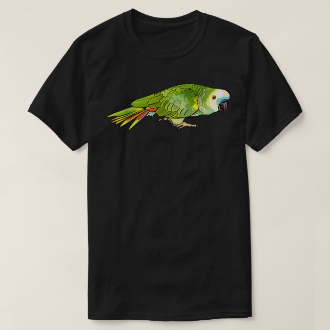 Amazonas Parrot 1, Ornery Blue FronFronted T Shirt (Design framsida)