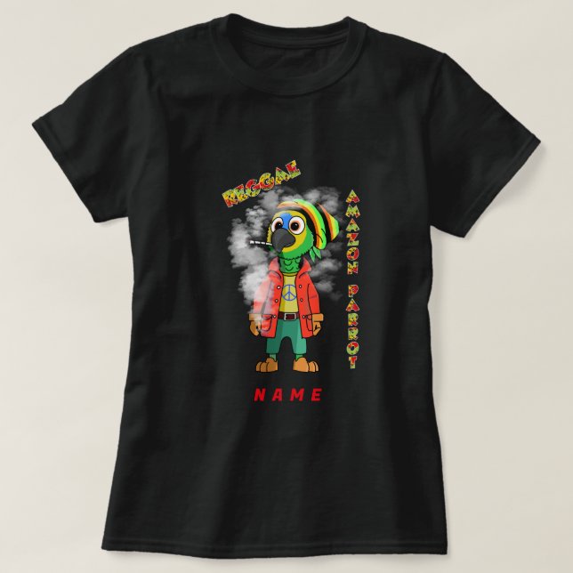 Amazonas parrot Reggae Women's T Shirt (Design framsida)