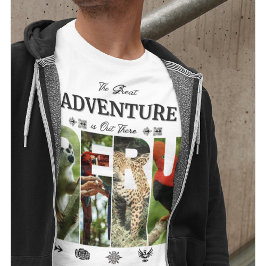 Amazonas Peru | Jaguar, Rainforest, Jungle, Parrot T Shirt