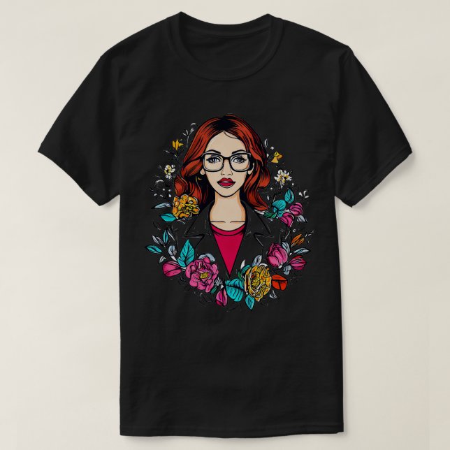 Amazonas vackra Lawyer Mamma T Shirt (Design framsida)