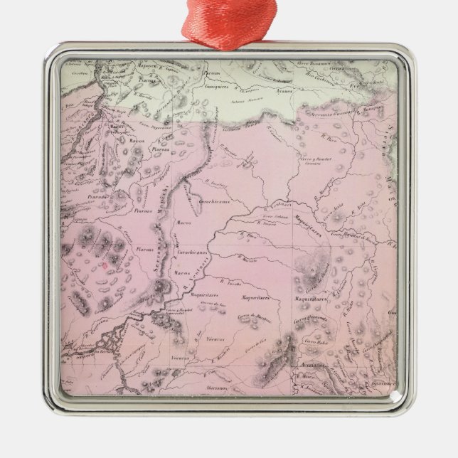 Amazonas, Venezuela Julgransprydnad Metall (Framsidan)