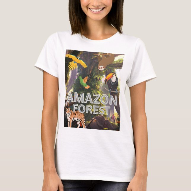 Amazonasskogen - Amazonasskogen T Shirt (Framsida)