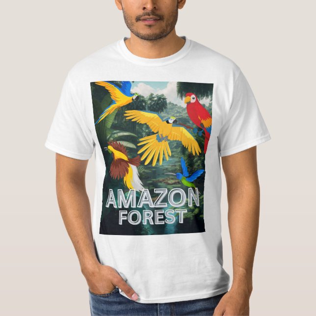 Amazonasskogen - Amazonasskogen T Shirt (Framsida)