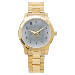 Amazone A-bokstavsmonogram Armbandsur