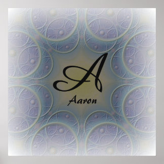 Amazone A Font Poster